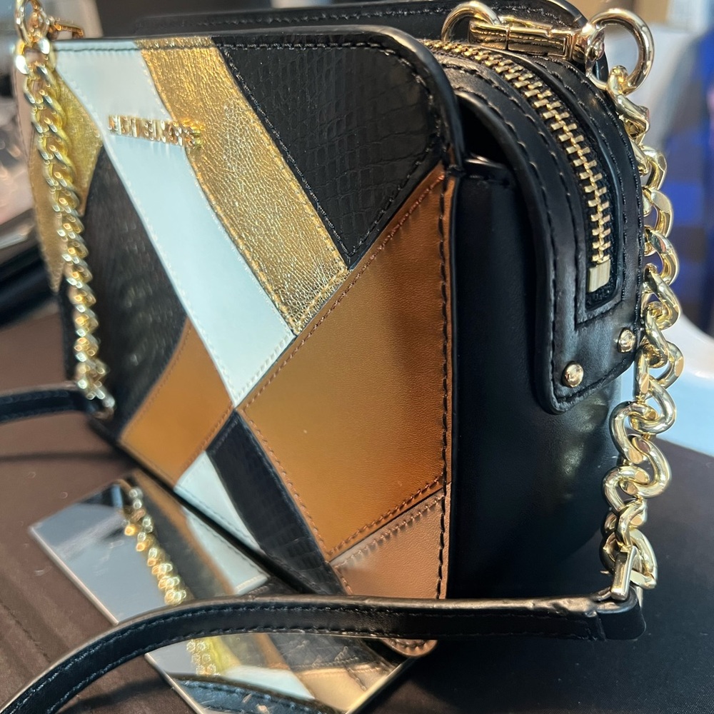 Michael Kors Black And Gold Patchwork Women's Bag - image 4